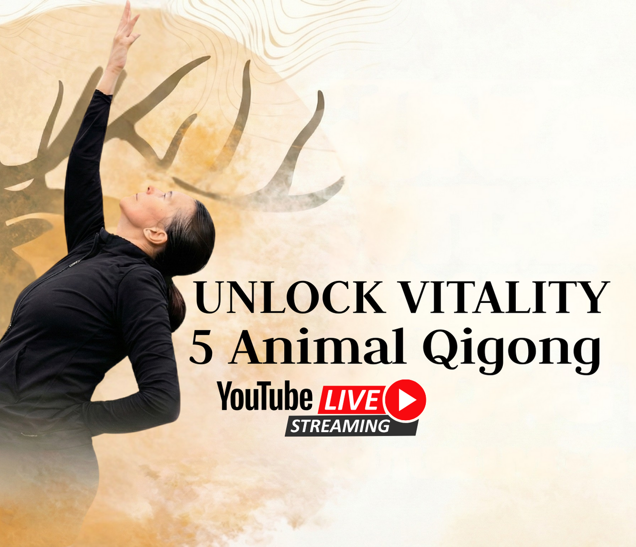 Unlock Your Vitality: A Free 5-Animal Qigong Masterclass (Deer Form Deep Dive)