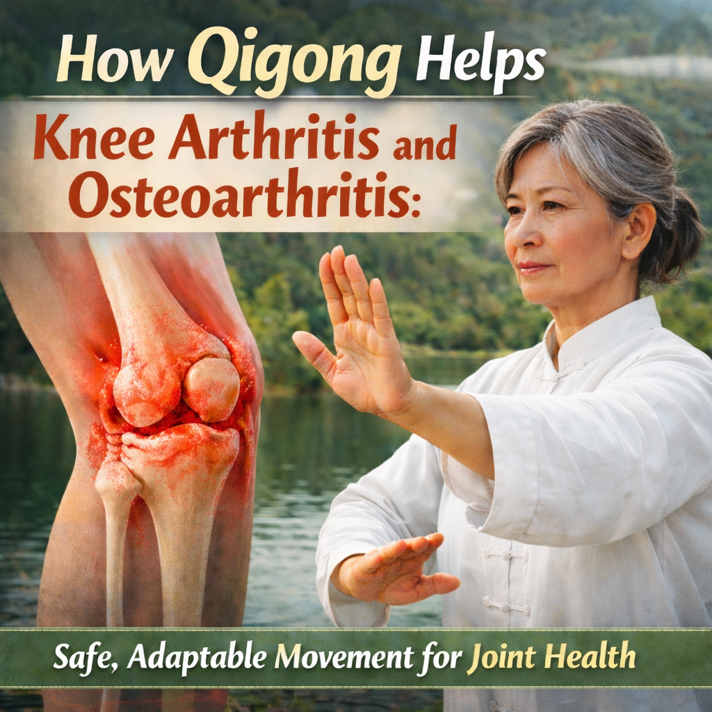 How Qigong Helps Knee Arthritis and Osteoarthritis: Safe, Adaptable Movement for Joint Health