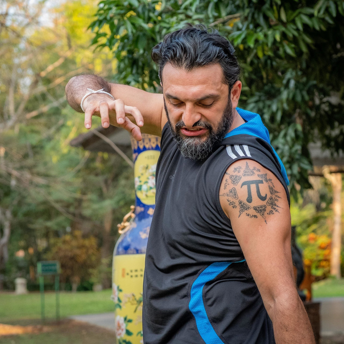Meet Raja - a 46-year-old father of 6 and a certified White Tiger Qigong Instructor