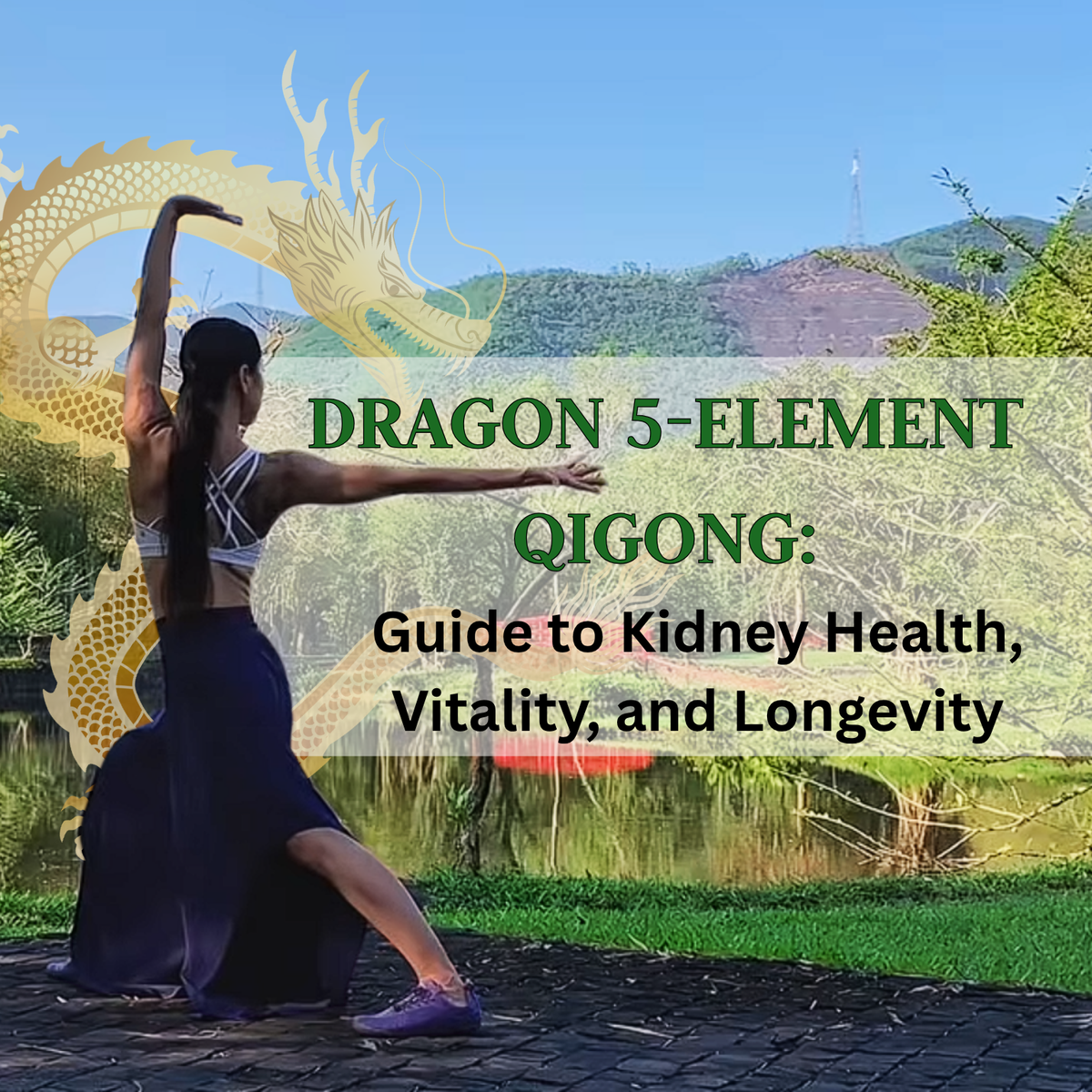 Dragon Five-Element Qigong: A Step-by-Step Guide to Kidney Health, Vitality, and Longevity