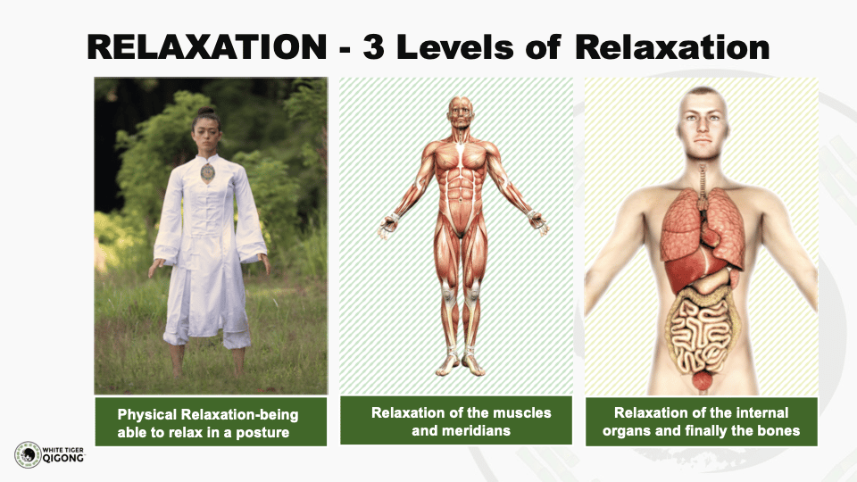 Three Levels of Relaxation in Qigong practice