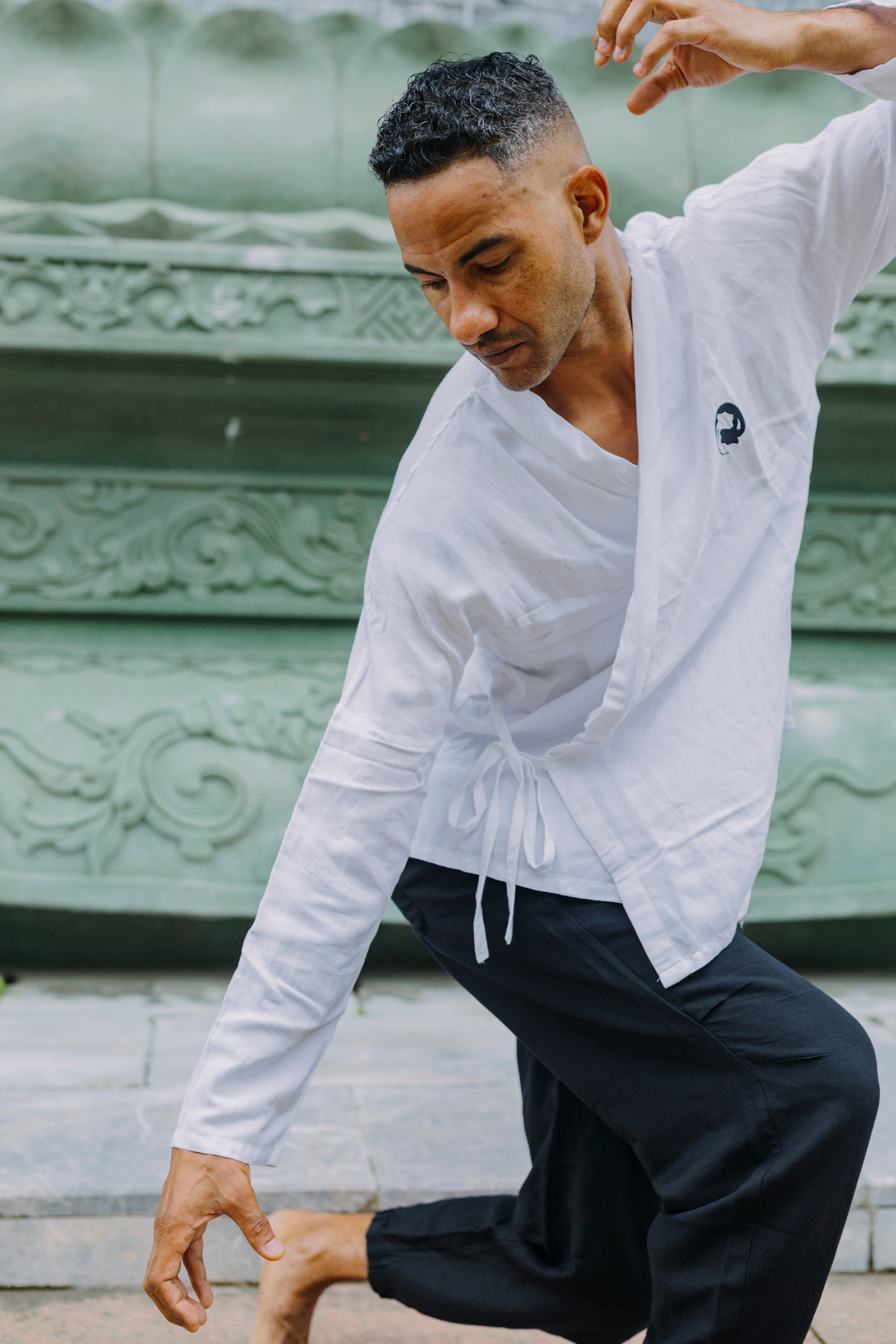 Kimono Style Wrap Tops - White Tiger Qigong