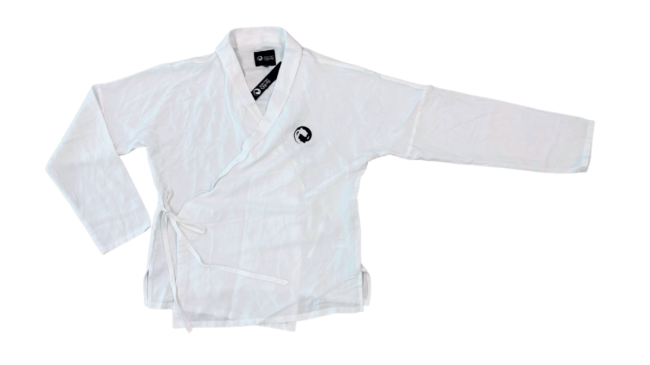 Kimono Style Wrap Tops - White Tiger Qigong